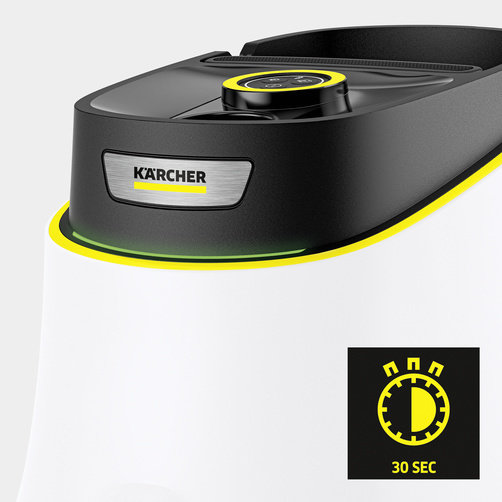 Пароочиститель Karcher SC 3 Deluxe EasyFix Premium - <h3>Быстрый нагрев</h3>
Время нагрева составляет всего 30 секунд.