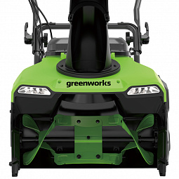 Аккумуляторный снегоуборщик Greenworks GD40STX2 51см, б/щ, 40v (без АКБ и З/У) - изображение 2