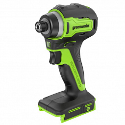 Аккумуляторный ударный винтоверт Greenworks ID3170 б/щ, HEX 1/4, 170 Н·м, 24v (АКБ 1х2Ah, З/У) - изображение 4
