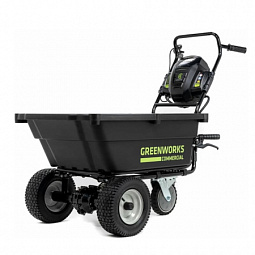 Аккумуляторная садовая самоходная тележка Greenworks 82GC 106 л, б/щ (без АКБ и З/У) - изображение 4