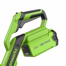 Аккумуляторный триммер Greenworks G40LT331 33 см, 40v (АКБ 1х2Ah и З/У) - изображение 2