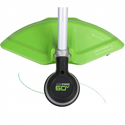 Аккумуляторный nриммер Greenworks GD60LT 40см, б/щ, 60v (без АКБ и З/У) - изображение 3