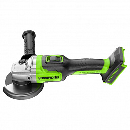 Аккумуляторная угловая шлифовальная машина Greenworks GD24AG б/щ, 24v (без АКБ и З/У) - изображение 3