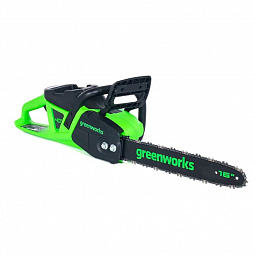 Аккумуляторная цепная пила Greenworks GD40CS20XK4, 40 см, б/щ  40v(АКБ 1х4Ач и З/У) - изображение 3