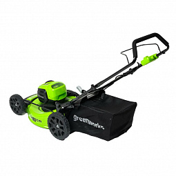 Аккумуляторный газонокосилка Greenworks GD40LM46HP 46см, б/щ, 40v (без АКБ и З/У) - изображение 2